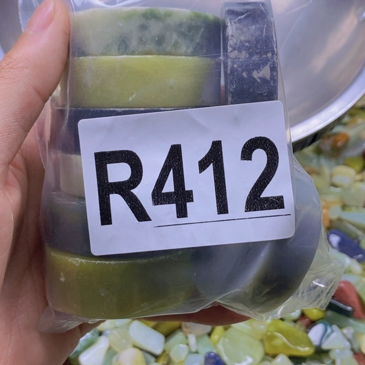 未镶嵌岫玉鱼缸石