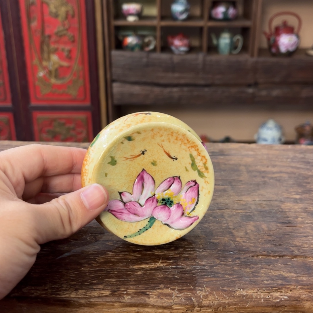 柴烧手工手绘陶瓷