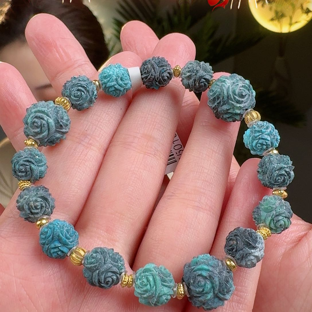 绿松石珠宝奇石未镶嵌