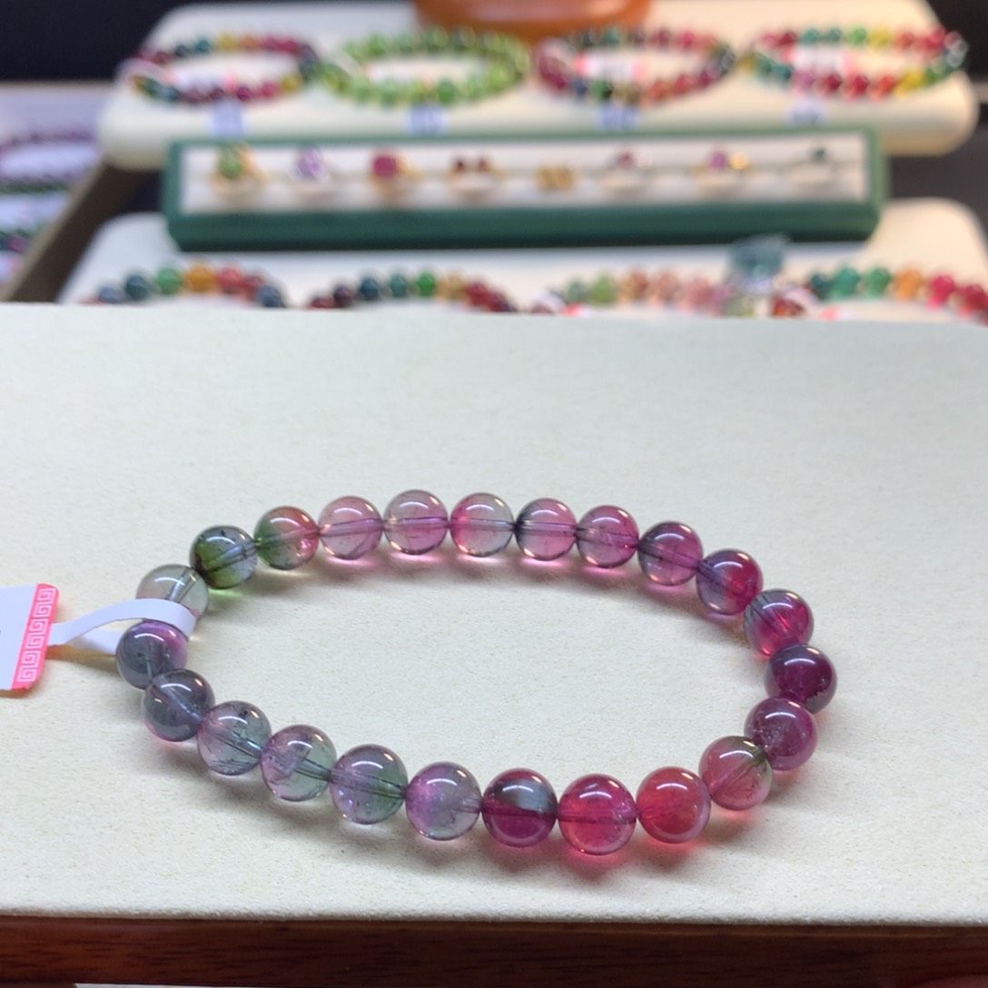 手串未镶嵌碧玺❤️***西瓜8mm