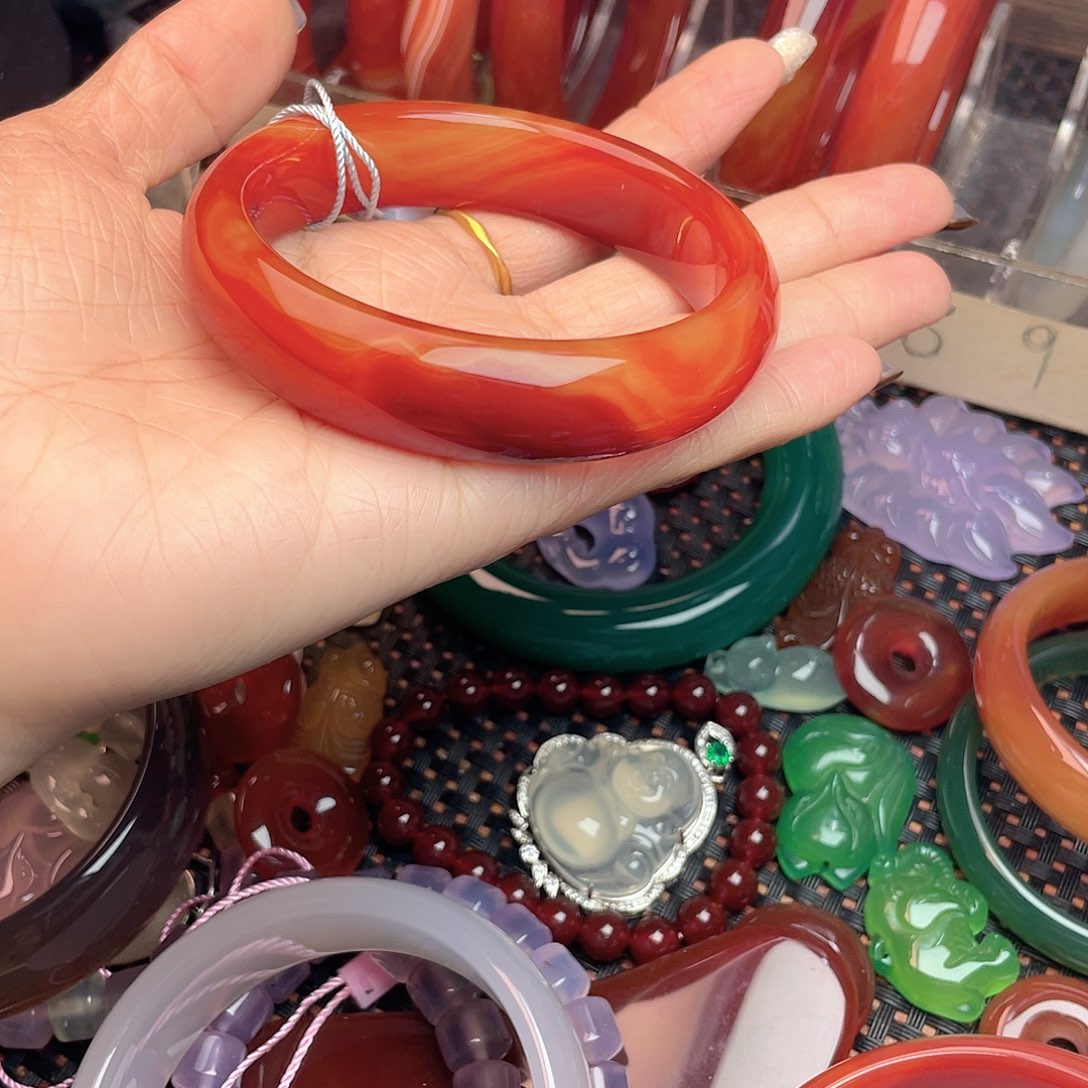 玛瑙/玉髓合金手镯