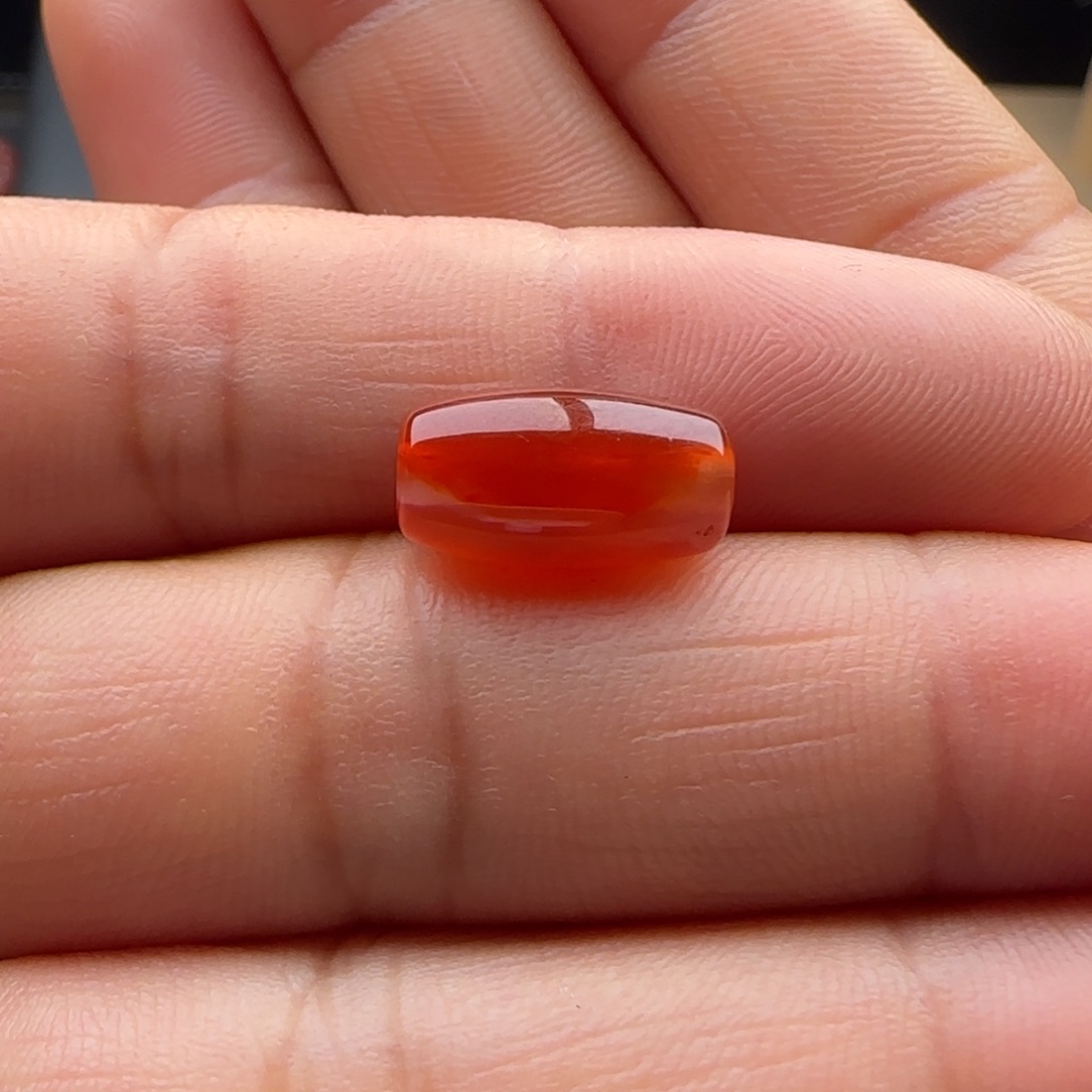 南红玛瑙桶珠7.4-13.4未镶嵌