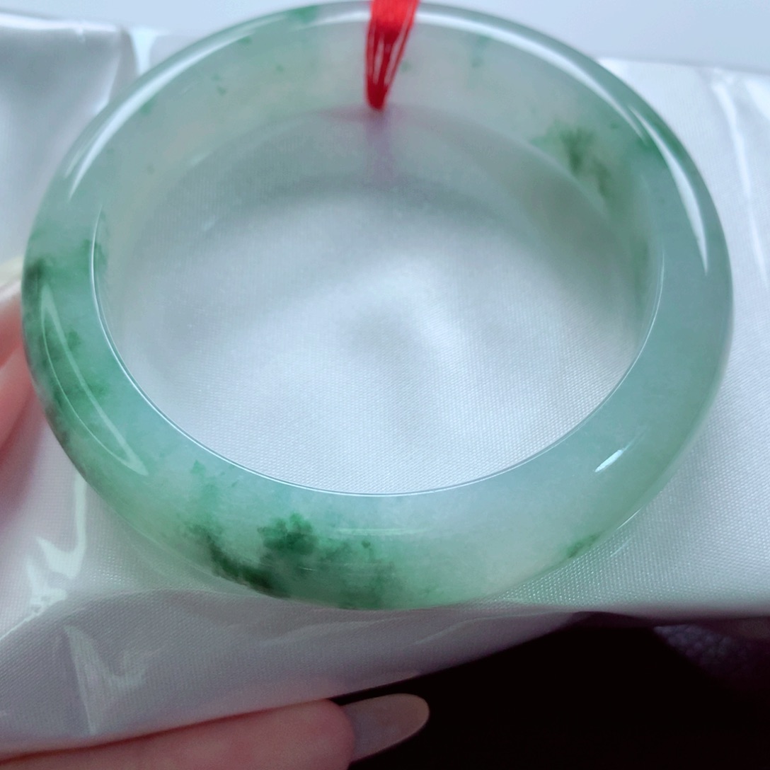 未镶嵌手镯翡翠天然缅甸翡翠A货手镯 