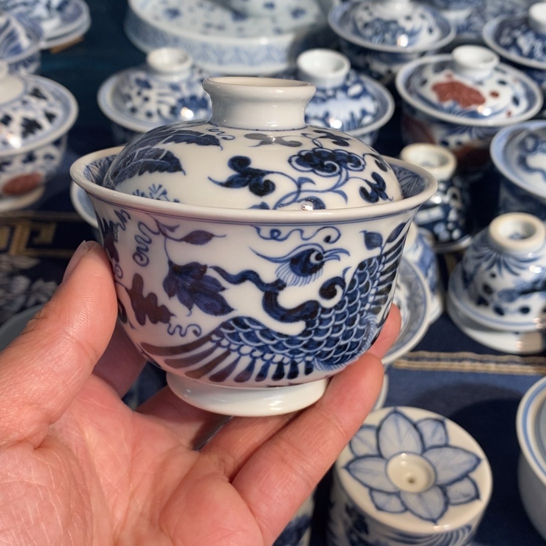 缸景德镇手工手绘陶瓷