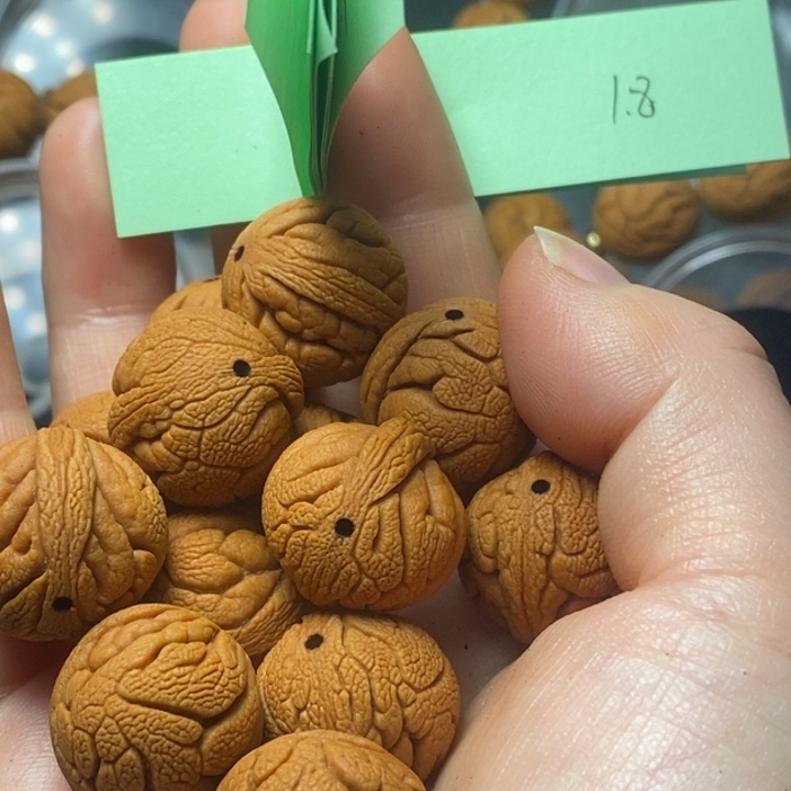 吊坠桃核秦岭山野生桃核