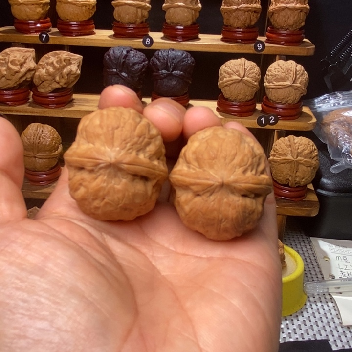 文玩核桃把件将军膀21