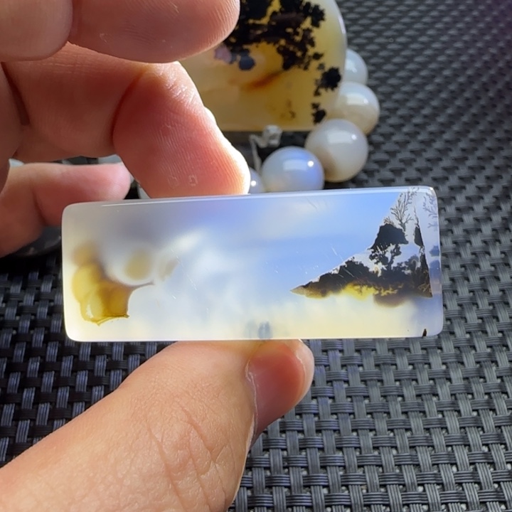 啊***谦玛瑙/玉髓未镶嵌颈饰