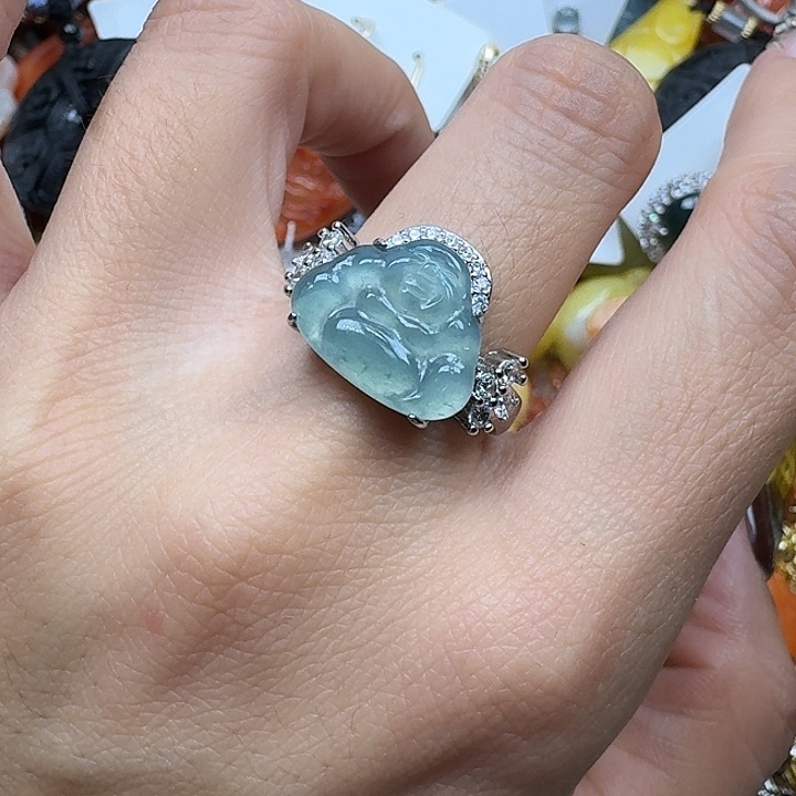 翡翠未镶嵌项链翡翠