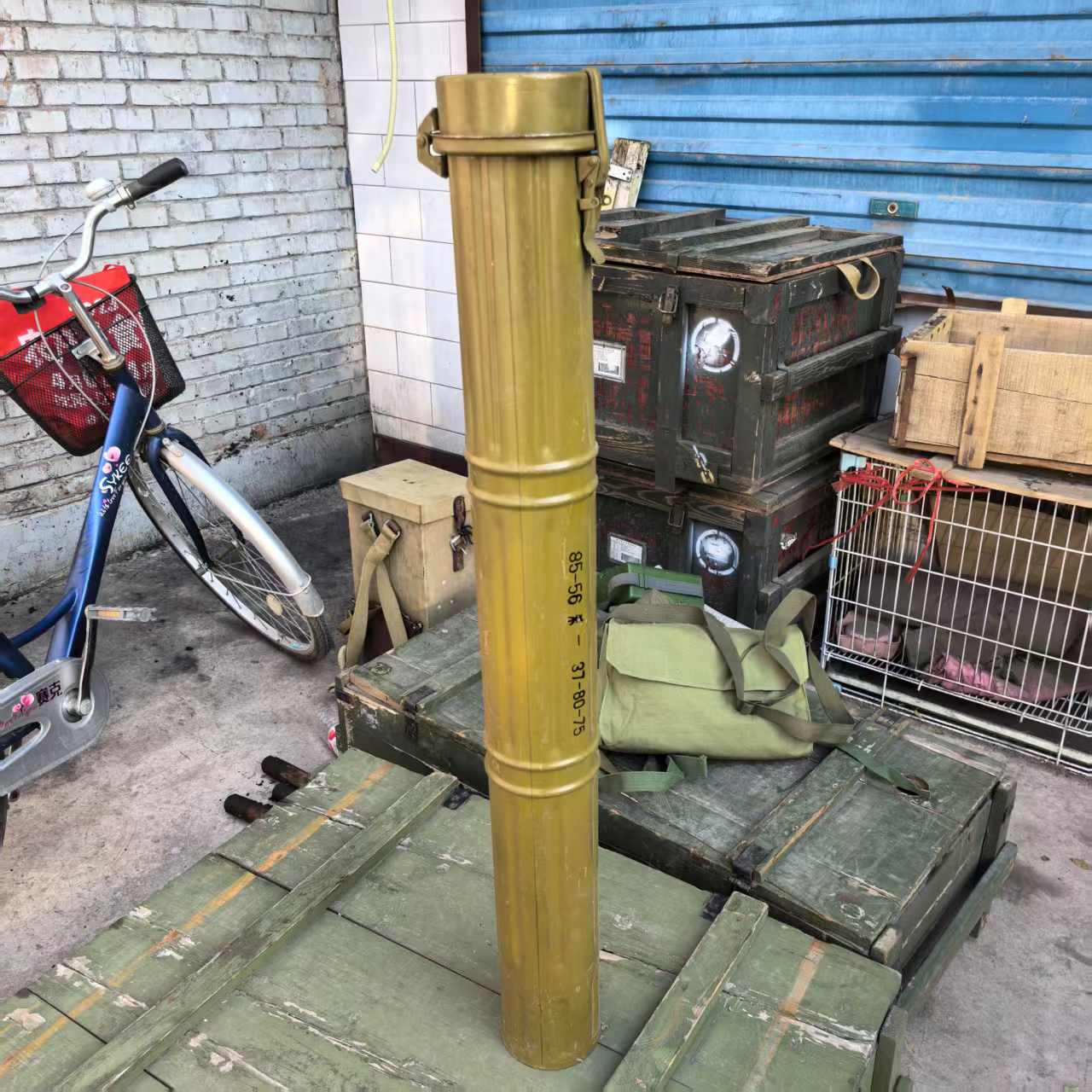 85多功能地图筒 摆件收纳筒 