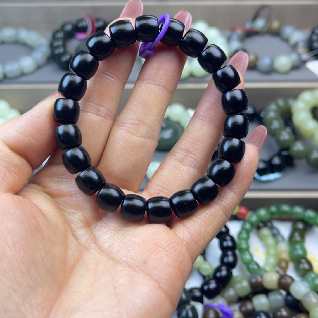 和田玉手链未镶嵌