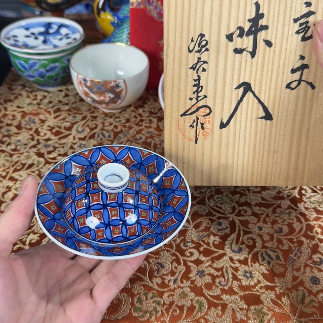 瓷片恭喜发财万事如意