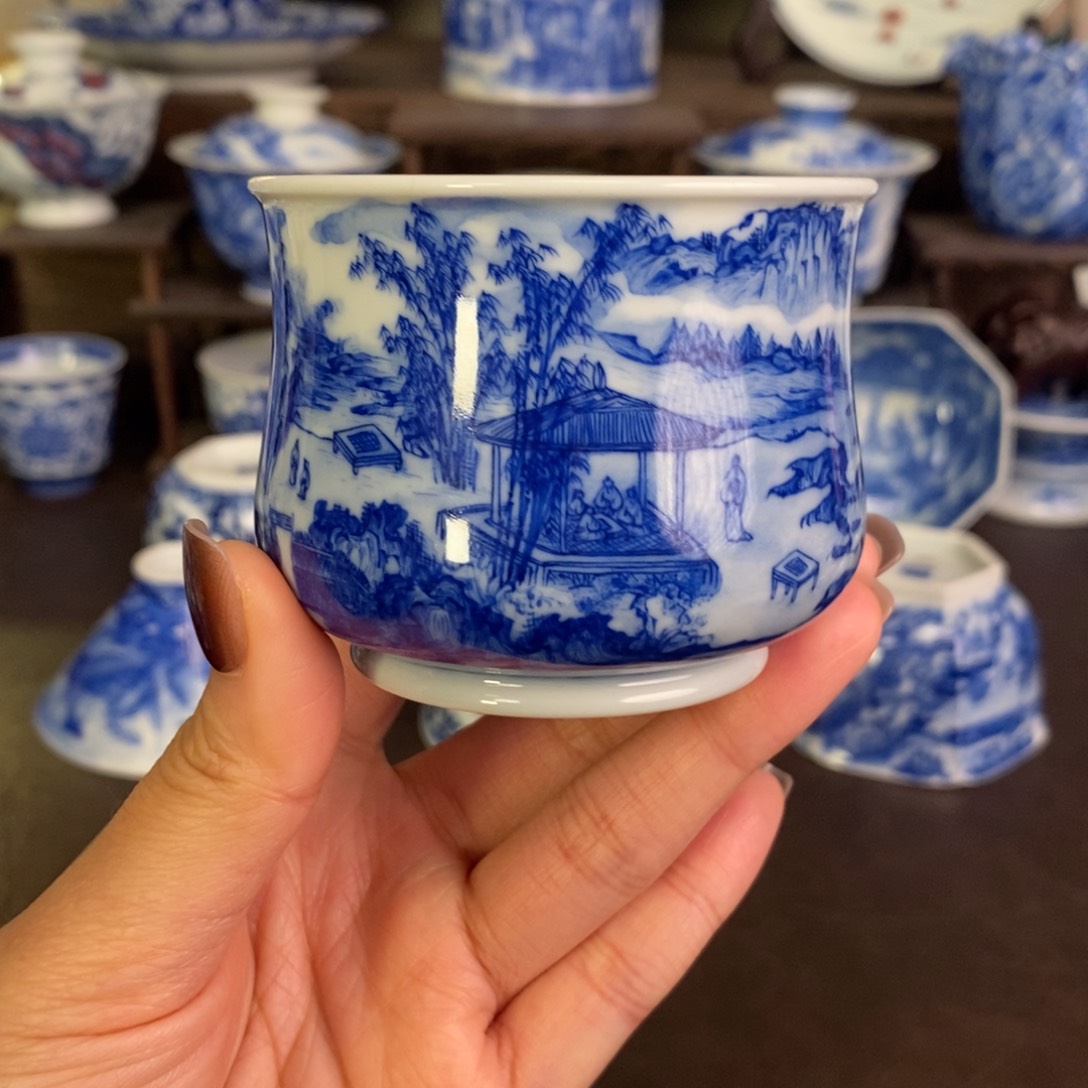 景德镇陶瓷手工手绘