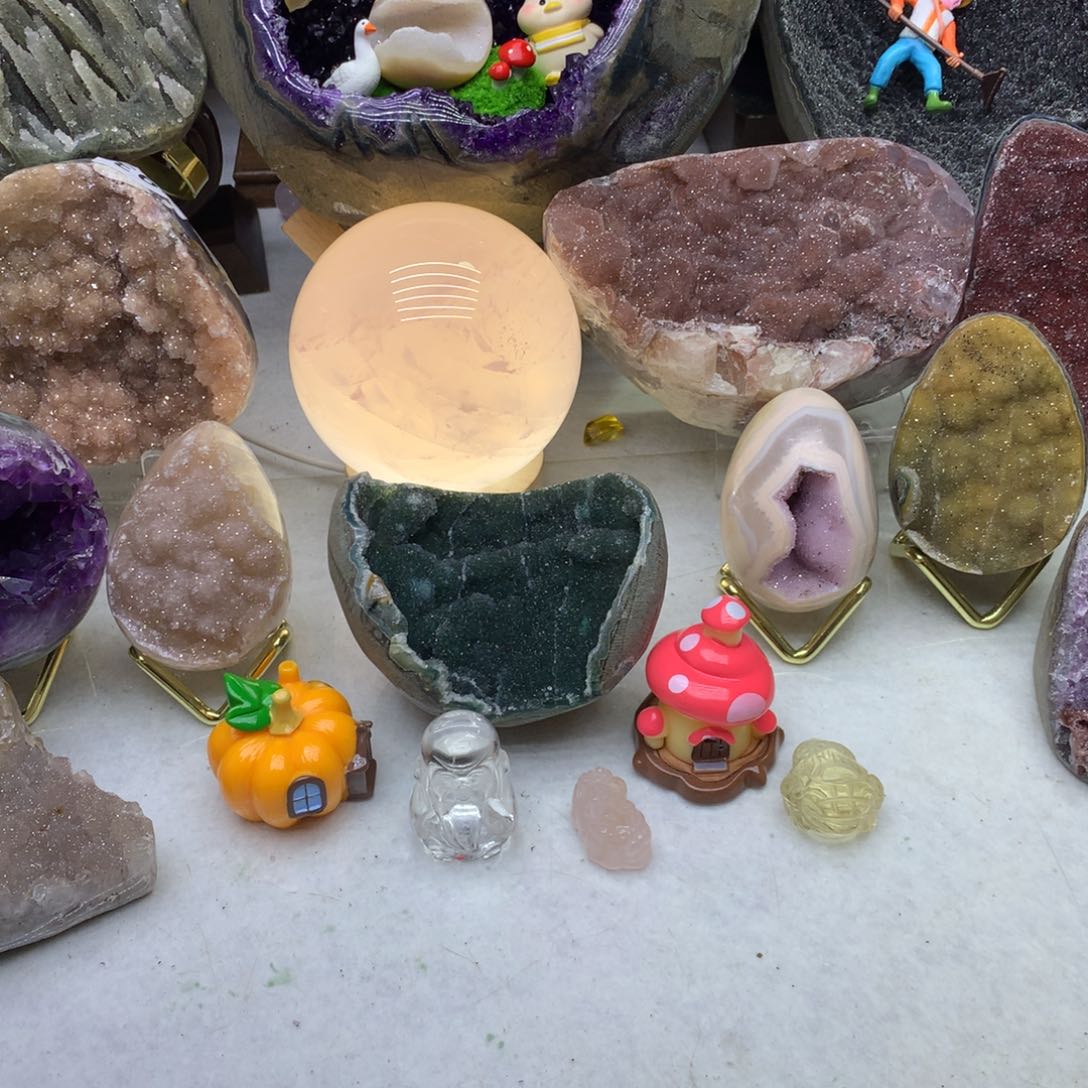 紫晶大型摆件（非配饰）未镶嵌