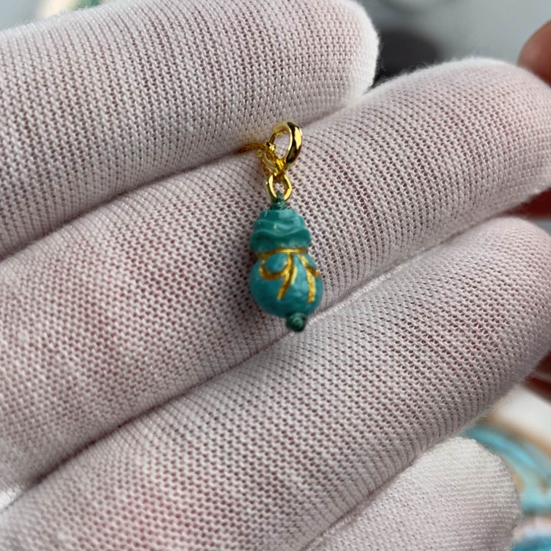 绿松石手链未镶嵌钱袋