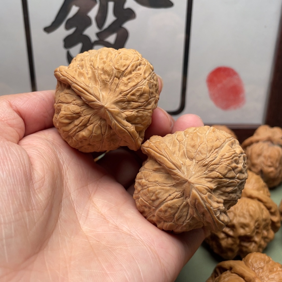 吊坠文玩核桃44全品南瓜墩