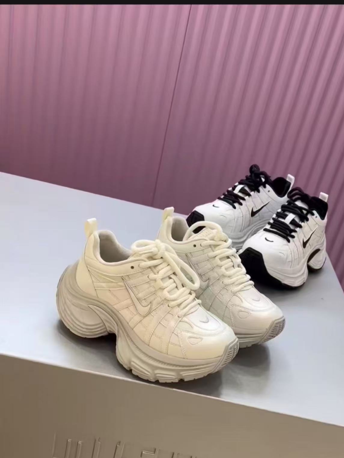 潮款鞋防滑时尚休闲鞋休闲鞋女鞋百搭ins厚底女士皮面