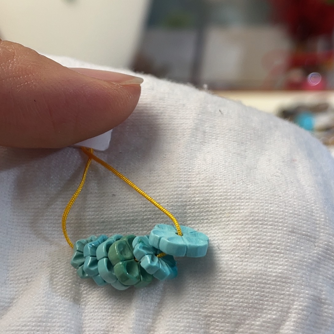 绿松石未镶嵌配饰