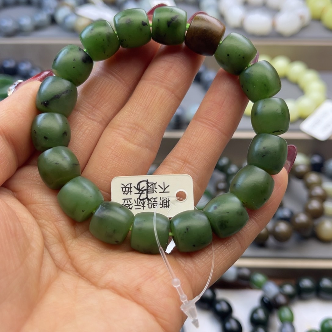 和田玉手链未镶嵌