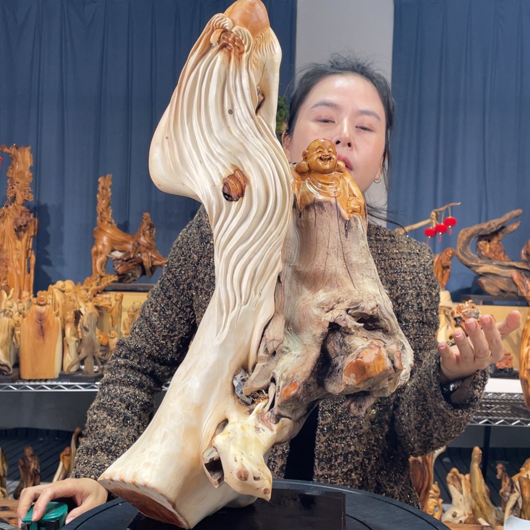 柏木（崖柏）随型摆件