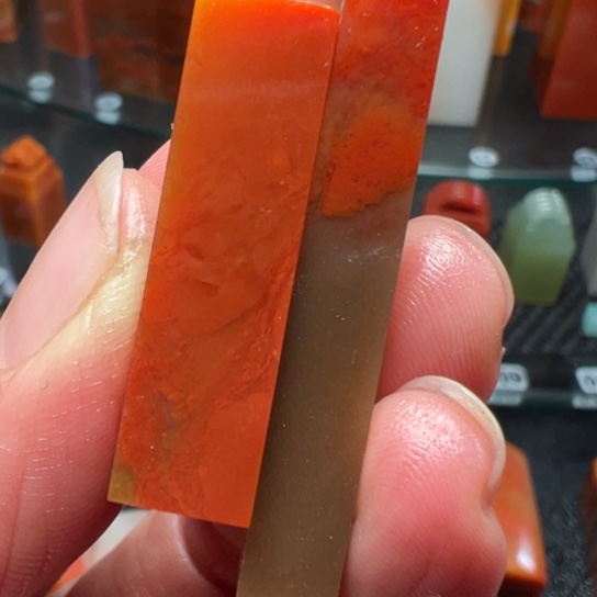 老挝石结晶冻印石