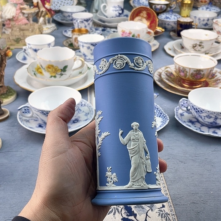 海外中古小房子盘子