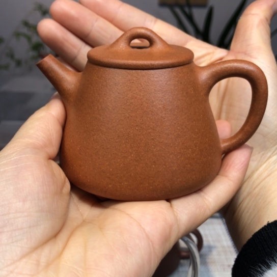 紫砂茶壶微瑕高石瓢150c c