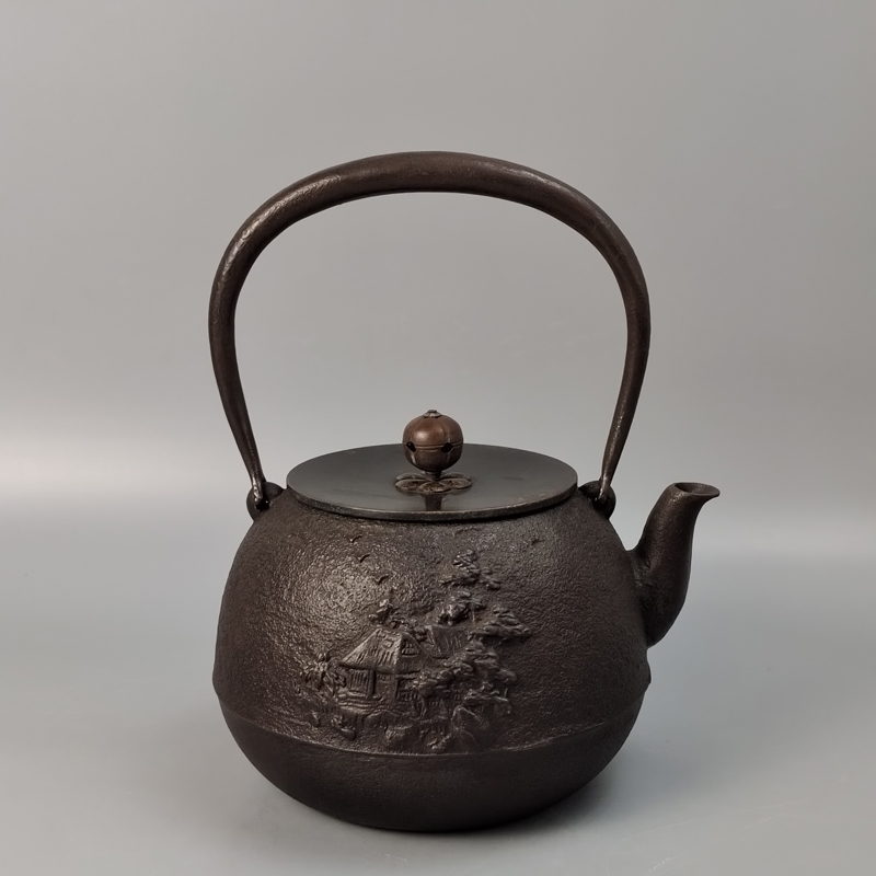 南部釜师佐藤净清造佐藤清光造日本铁壶