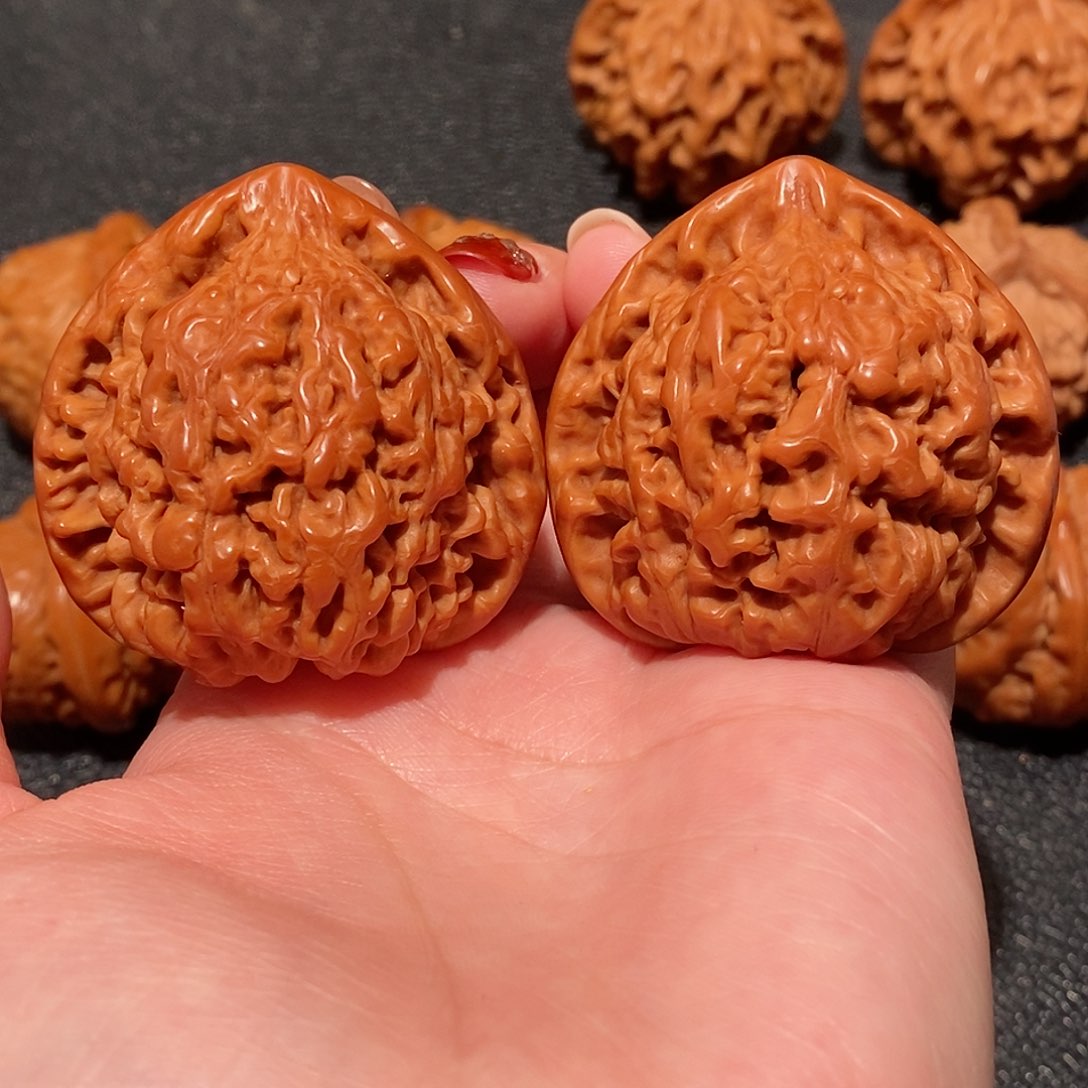 文玩核桃吊坠官帽