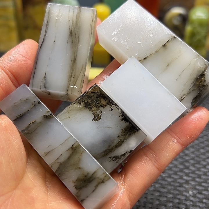 神***道青田石印章石印章石