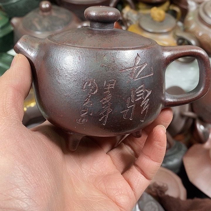 茶壶紫砂微瑕微瑕