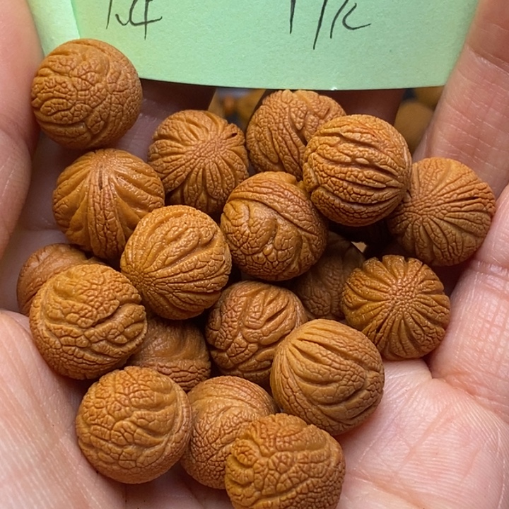 桃核吊坠秦岭龙纹桃核14