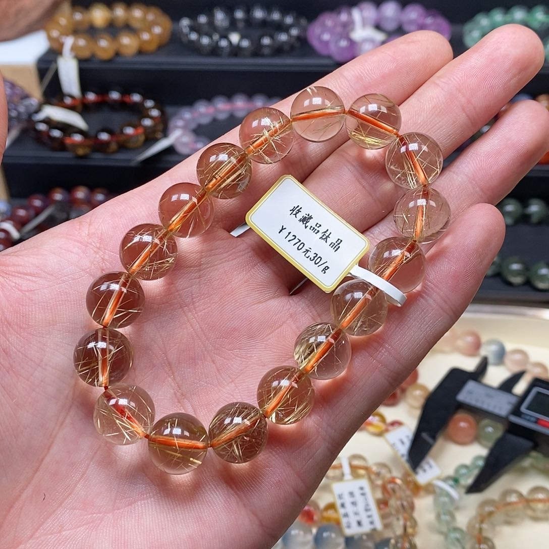 水晶手串未镶嵌手串12.2