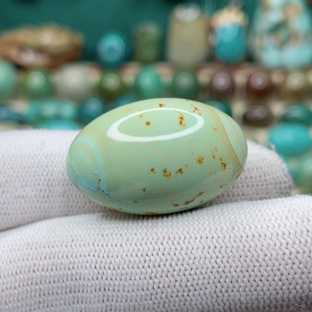 未镶嵌绿松石珠宝奇石