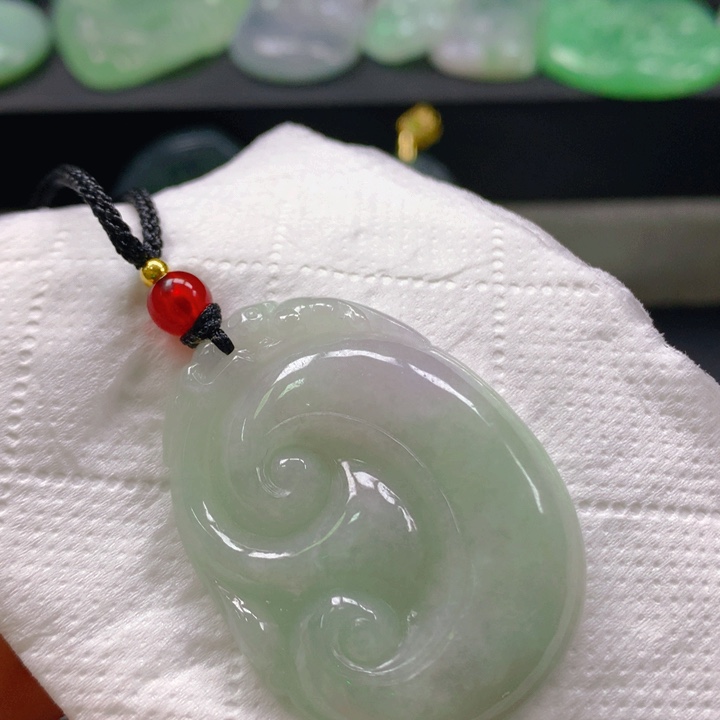 翡翠未镶嵌挂件翡翠