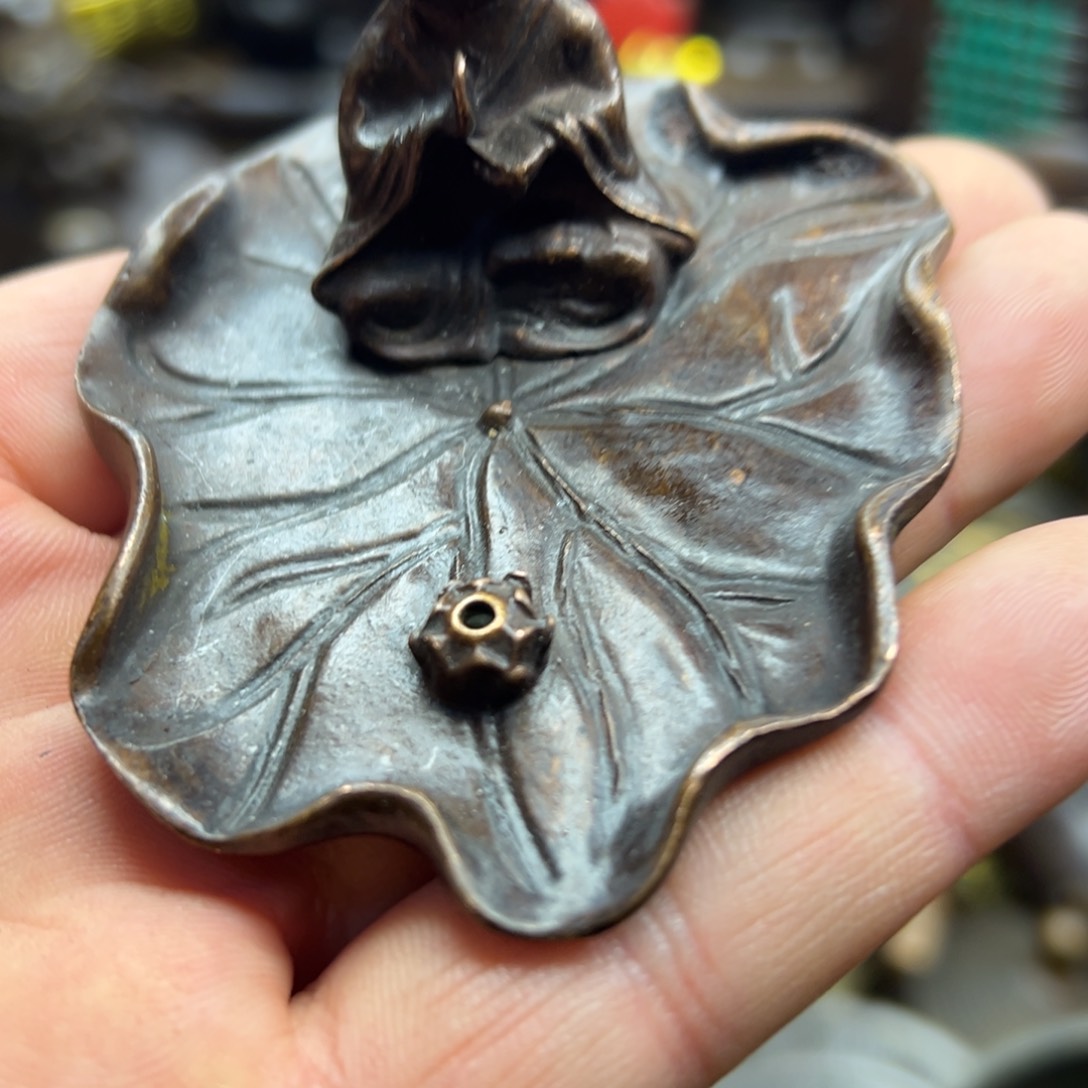 铜摆件欢迎欢迎你