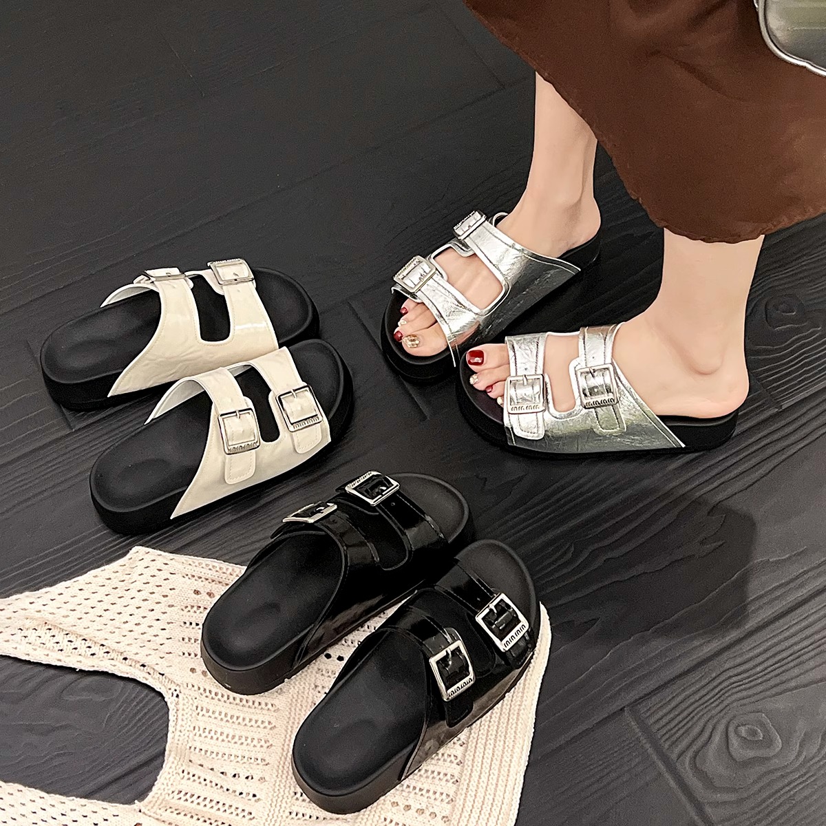 小绵羊扣号链接按编码发货女鞋（默认微瑕介意勿拍）