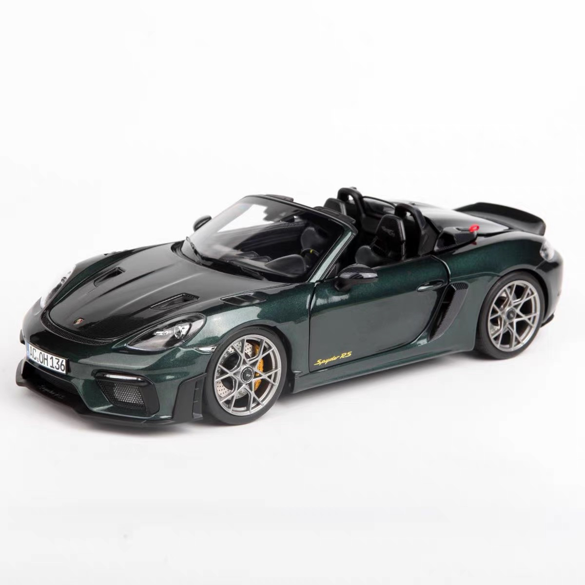 NOREV 诺威尔 1:18保时捷718 Spyder RS 2023 合金汽车模型车摆件