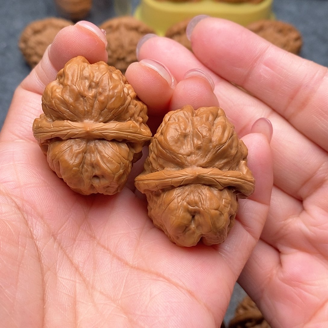 文玩核桃把件精品特价三角蛙33.5