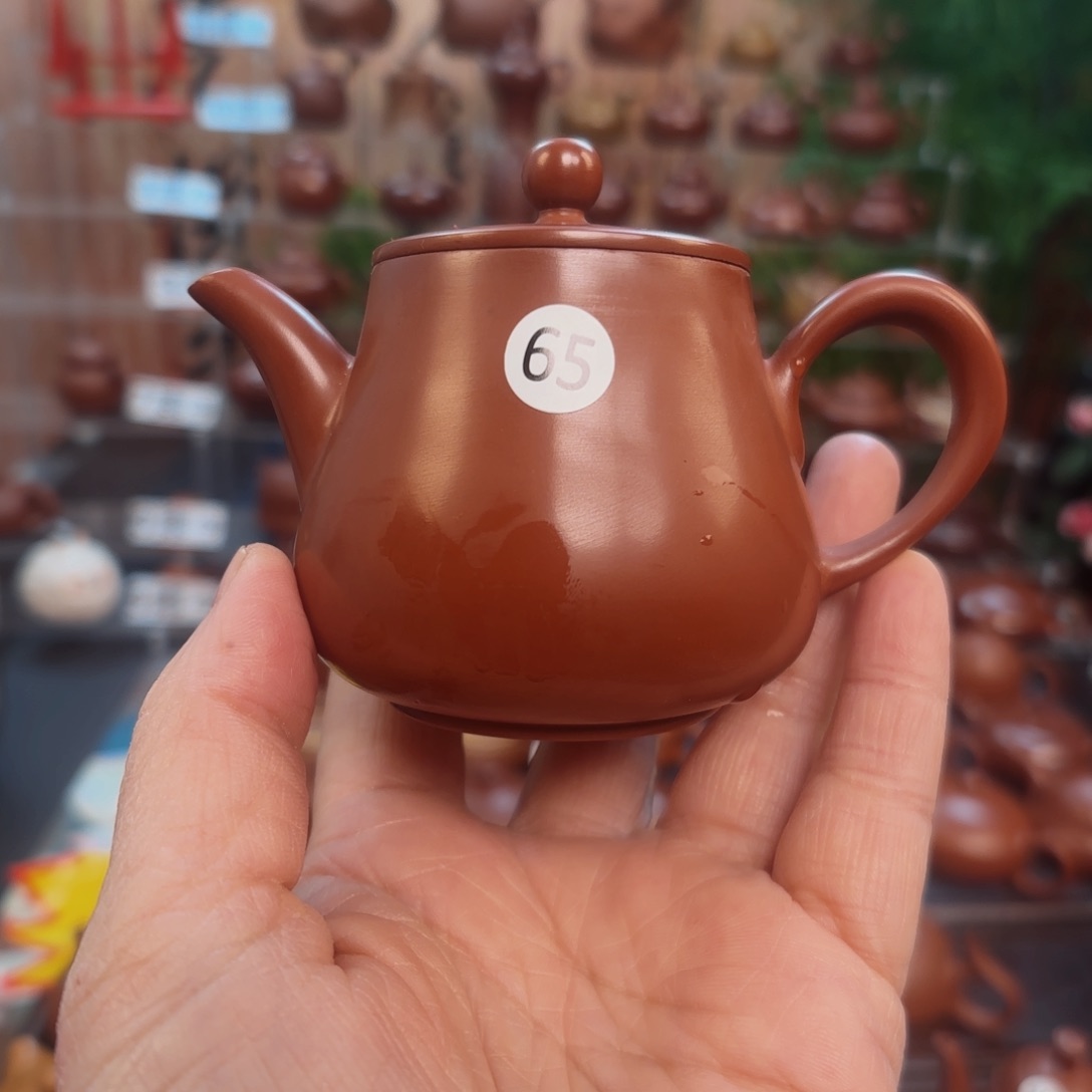 朱泥茶壶朱泥茶壶微瑕130c