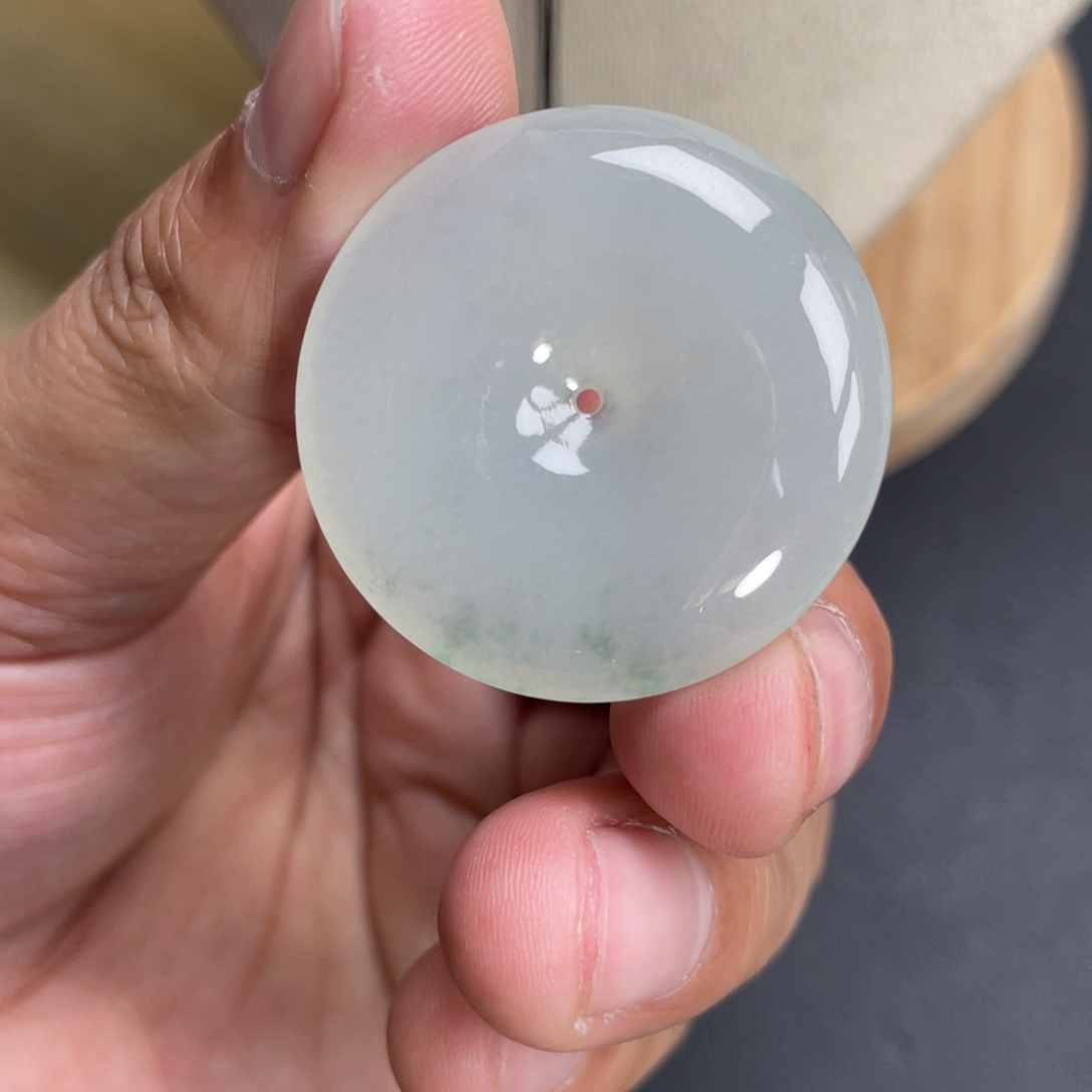 翡翠未镶嵌颈饰34.5+6.4