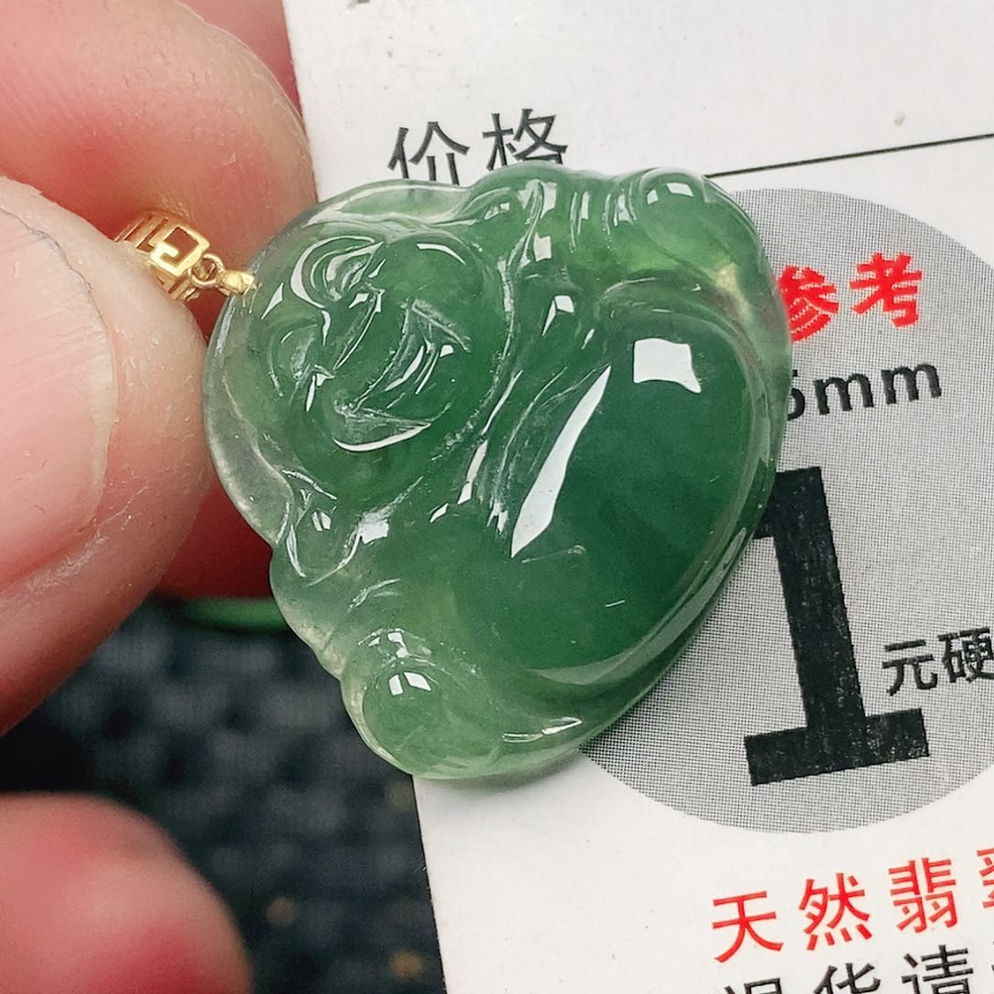 翡翠吊坠(不含链)未镶嵌