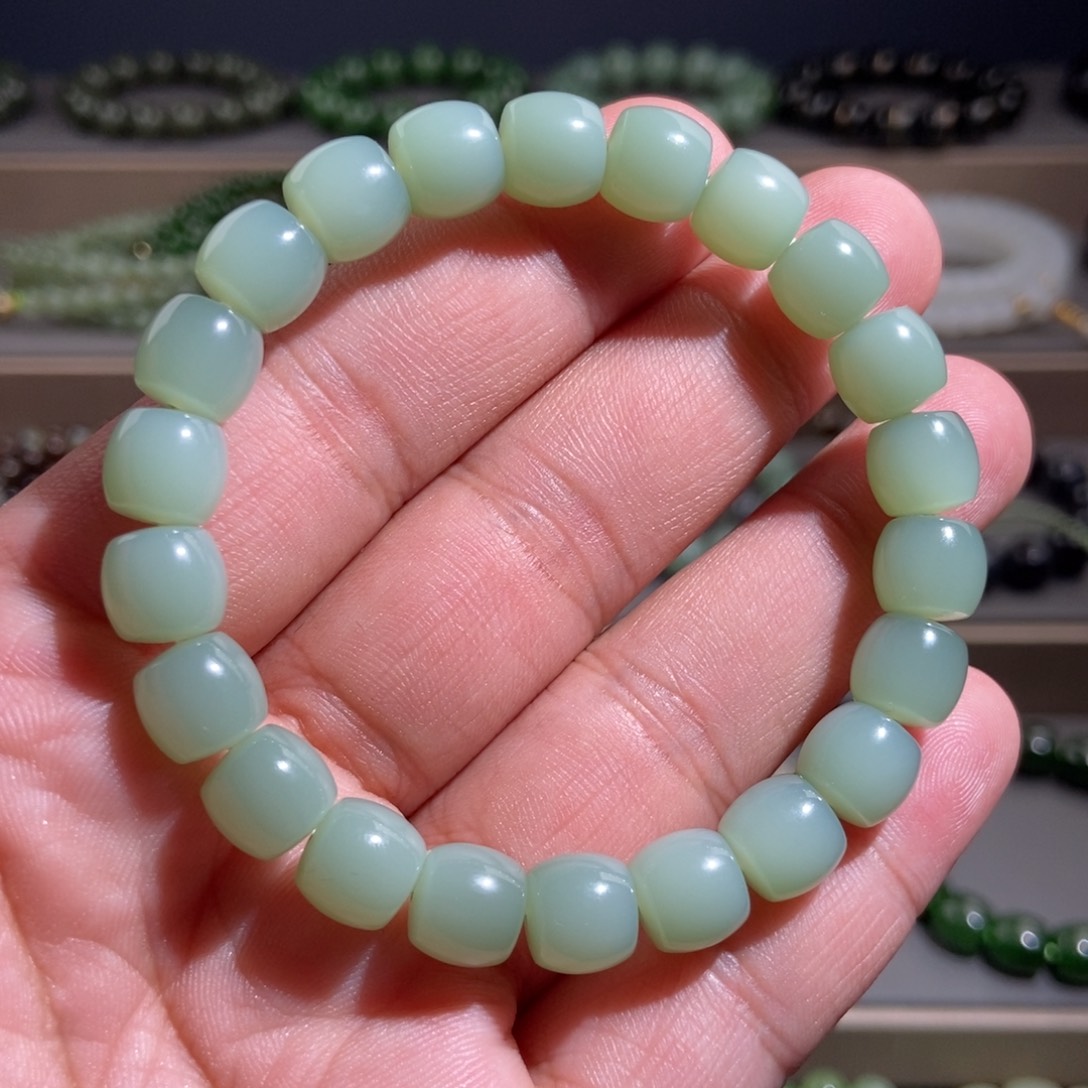 和田玉手链未镶嵌