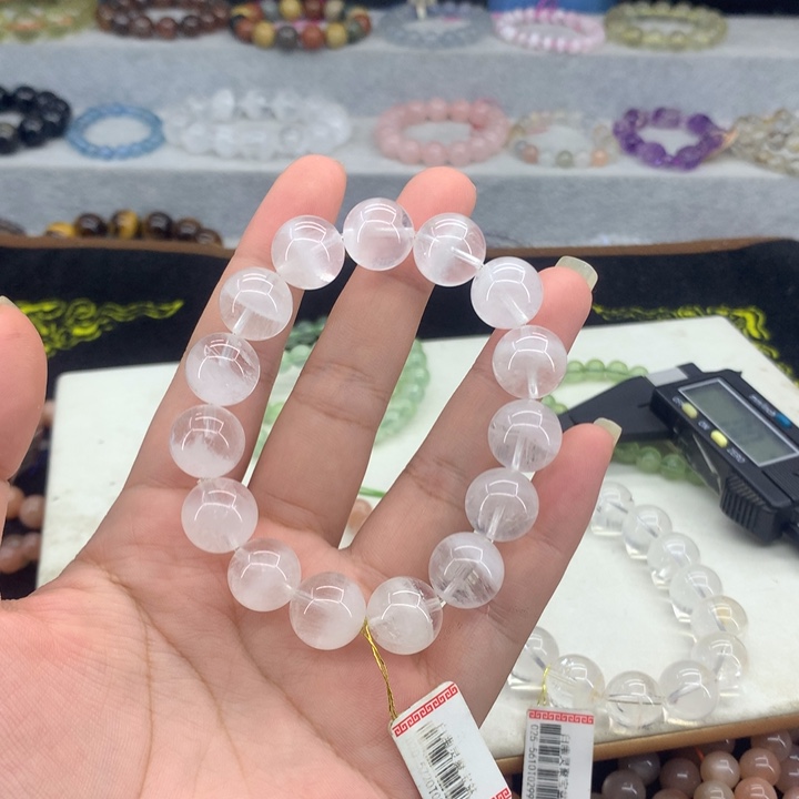 水晶珠宝半成品未镶嵌手串