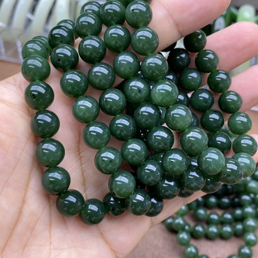 手串未镶嵌和田玉卡10