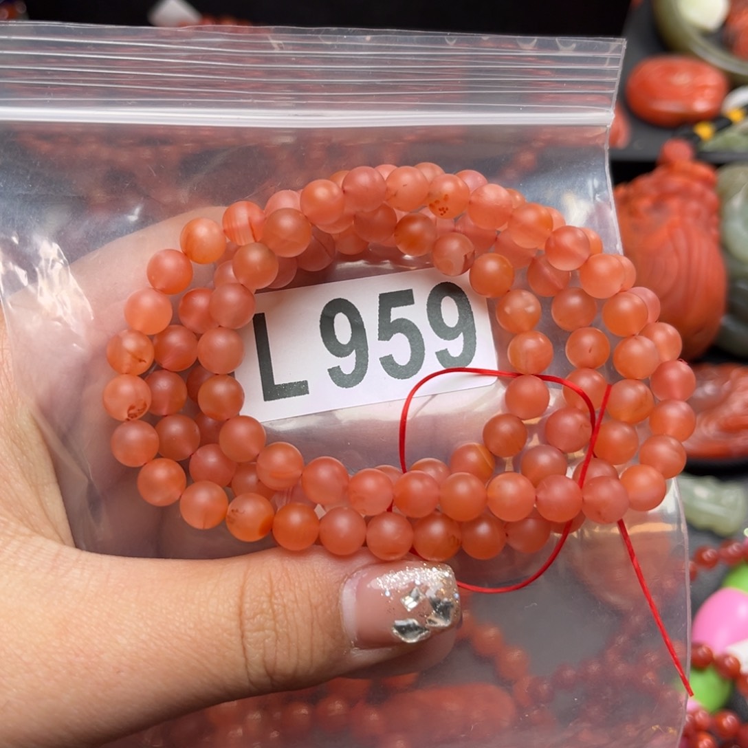 南红玛瑙珠宝奇石未镶嵌6*+