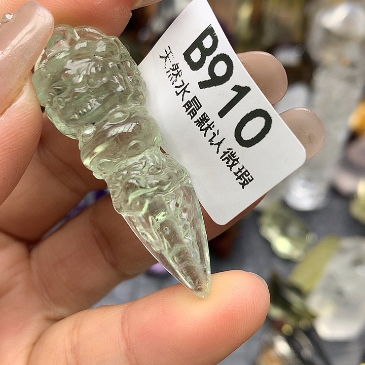 水晶摆件未镶嵌非*姐摆件