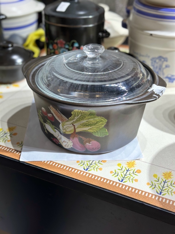 景德镇珍宝3升砂锅2412白菜