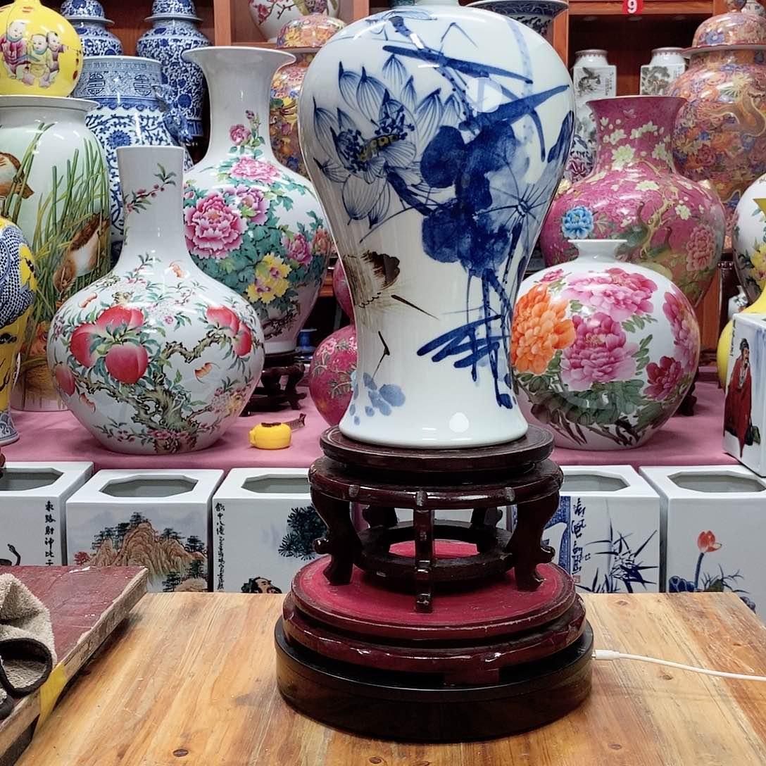 景德镇陶瓷花瓶摆件艺术品