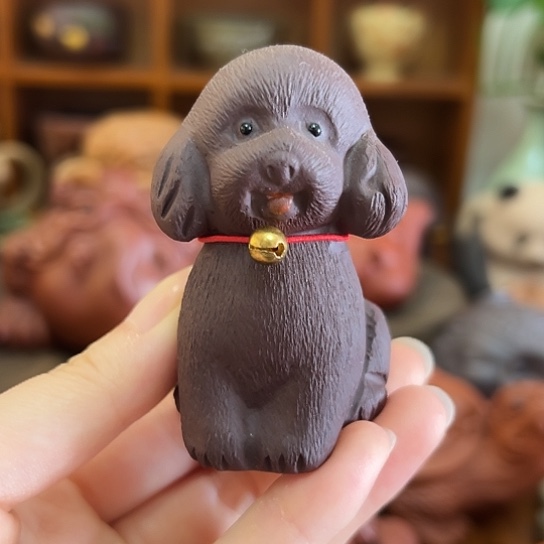 紫砂茶宠泰迪狗狗