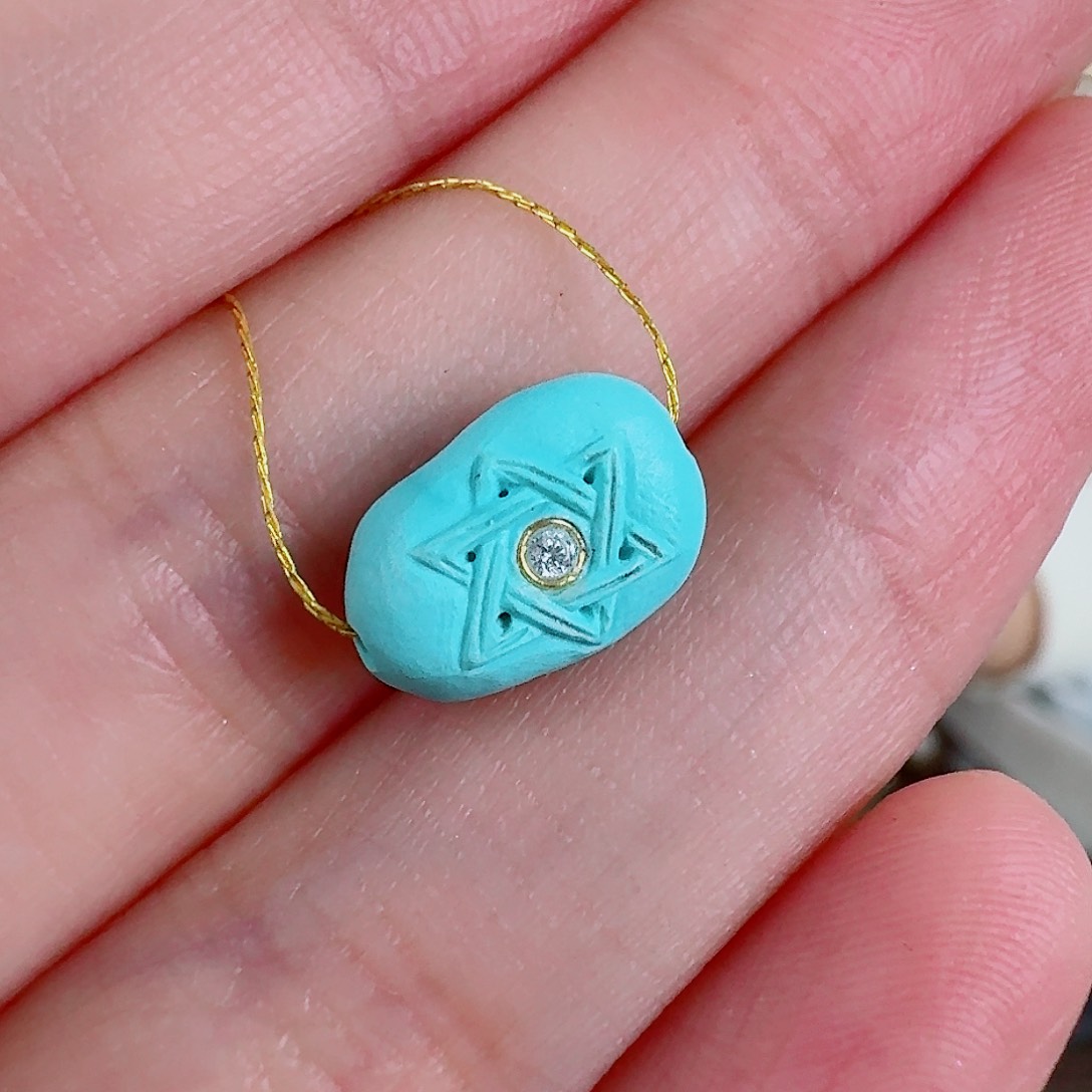 绿松石珠宝奇石未镶嵌